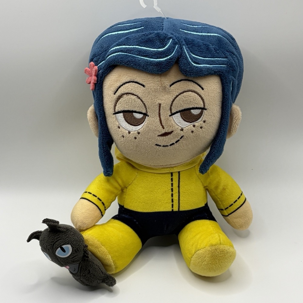 Kidrobot - Coraline - Coraline and the Cat Phunny Plush Doll Toy Figure 8"